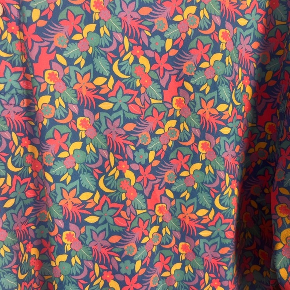 Men's The Spade Tailored Fit Short Sleeve Printed Performance Polo Shirt Large - Picture 4 of 7